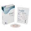 Adhesive Dressing PolyMem Shapes 3.5" x 5" Quadrafoam Oval