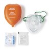 Resuscitator Pocket Mask Adsafe Elastic Green Strap