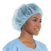 Bouffant Cap X-Large Blue Elastic Closure, 100/PK
