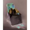 Skil-Care Smoker's Apron No-Flame One Size Fits Most Pullover Style Blue, 1/EA MON581590EA
