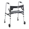 Dual Release Folding Walker Adjustable Height Clever-Lite LS Aluminum Frame 300 lbs. Weight Capacity 29-1/2 to 39 Inch Height, 1/EA