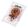 Specimen Transport Bag with Document Pouch Lab-Loc 8 x 10" LDPE Zip Closure Biohazard Symbol / Storage Instructions NonSterile, 100 EA/PK