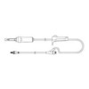Primary IV Administration Set AMSafe® Gravity 1 Port 10 Drops / mL Drip Rate Without Filter 83 Inch Tubing Solution Without Flow Regulator, 1/EA