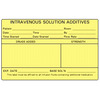 Nursing Label Barkley Intravenous Solution Additives Yellow 2-1/2" x 4"