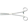 Hemostatic Forceps Grafco® Rochester-Pean 5-1/2 Inch Length Floor / Office Grade Pakistani Stainless Steel NonSterile Locking Finger Ring Handle Straight Serrated Tips, 1/EA