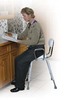 Drive Medical All Purpose Stool Backrest White, 1/EA MON649402EA