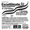Silver Alginate Dressing ExcelGinate® AG 4 X 4-3/4 Inch Rectangle Sterile, 50/CS