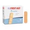 Adhesive Strip American White Cross 5/8 x 2-1/4" Plastic Rectangle Tan Sterile, 1200 EA/CS