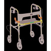 4 Wheel Rollator Clever-Lite Blue Adjustable Height / Folding Aluminum Frame, 1/EA