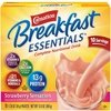 Oral Supplement Carnation Breakfast Essentials Strawberry Sensation Flavor Powder 36 Gram Individual Packet