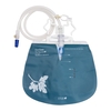 Urinary Drain Bag Fig Leaf Anti-Reflux Valve 2000 mL