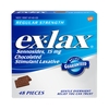 Laxative EX-Lax® Tablet 48 per Box Chocolate, 48EA/BX