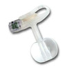 Balloon Button Gastrostomy Feeding Device AMT Mini Classic 12 Fr. 1.7 cm Silicone Sterile