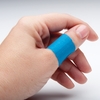 Metal Detectable Adhesive Strip American White Cross 1 X 3 Inch Fabric Fingertip Blue Sterile