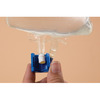Additive Port Cap Polypropylene Snap Cap Light Blue For Baxter® Viaflex® Bags NonSterile, 25/PK
