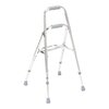 Side Step Folding Walker Adjustable Height Hemi Aluminum Frame 300 lbs. Weight Capacity 29-1/2 to 37 Inch Height, 1/EA