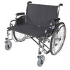 Bariatric Wheelchair Sentra EC Full Length Arm Black Upholstery 26 Inch Seat Width Adult 700 lbs. Weight Capacity, 1/EA