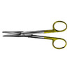 Dissecting Scissors DuroTip® Mayo 6-3/4 Inch Length Surgical Grade Stainless Steel / Tungsten Carbide NonSterile Finger Ring Handle Curved Blunt Tip / Blunt Tip, 1/EA
