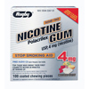 Rugby Stop Smoking Aid Gum 4 mg Fruit Flavor