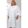 Fashion Seal Patient Exam Gown Up to 5X-Large Raindrops Print Reusable, 1/EA MON780404EA