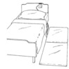 Floor Sensor Pad Alarm System FloorPro Cream / Blue