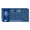 Exam Glove DermAssist EP Blue Large NonSterile Latex Extended Cuff Length Fully Textured Blue Chemo Tested, 50 EA/BX