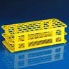 Stacking Test Tube Rack Globe Scientific 456500 Series 60 Place 15 to 17 mm Tube Size Yellow 2-4/5 X 4-1/8 X 9-3/5 Inch, 1/EA