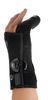Hand Brace Exos™ Boxer's Fracture Brace Thermoformable Polymer Left Hand Black Large