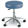 Exam Stool Airbuoy Backless Pneumatic Height Adjustment 5 Casters Blue, 1/EA