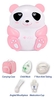 NEBULIZER SYSTEM, AIRIAL PED PINK PANDA W/CASE (6/    MDQUIP