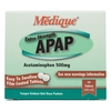 Pain Relief APAP Extra Strength 500 mg Strength Acetaminophen Unit Dose Tablet 12 per Box, 24/BX