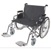 Bariatric Wheelchair Sentra EC Full Length Arm Black Upholstery 28 Inch Seat Width Adult 700 lbs. Weight Capacity, 1/CS