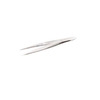 Splinter Forceps ADC® 4-1/2 Inch Length Floor Grade Stainless Steel NonSterile NonLocking Thumb Handle Straight Fine, Serrated Tips