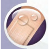 Adhesive Strip Strong Strips 1" x 3" Plastic Rectangle Tan