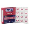 Allergy Relief Benadryl 25 mg Strength Tablet 24 per Box, 24/CT