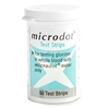Blood Glucose Test Strip Microdot® 50 Test Strips per Box