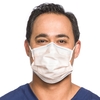 Procedure Mask FluidShield Anti-fog Foam Pleated Earloops One Size Fits Most Orange NonSterile ASTM Level 3 Adult, 40/BX