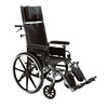 Lightweight Wheelchair Viper Plus GT Dual Axle Full Length Arm Black Upholstery 16 Inch Seat Width Adult 300 lbs. Weight Capacity, 1/EA