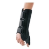 Wrist Brace with Thumb Spica Apollo Universal Aluminum / Foam Right Hand Black One Size Fits Most, 1/EA