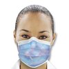 Procedure Mask Isofluid Plus Pleated Earloops One Size Fits Most Multi-Color NonSterile ASTM Level 1 Adult, 2000/CS