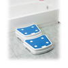 Bath Step 1 Step Plastic Frame 4 Inch Step Height, 1/EA