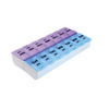 Pill Organizer Weekly Twice-A-Day Standard Size 7 Day 2 Dose, 1/EA