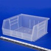 Storage Bin HCL® Super Tough Clear Plastic 5 X 10-7/8 X 11 Inch, 1/EA