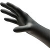 Exam Glove NitriDerm Ultra Black Large NonSterile Nitrile Standard Cuff Length Textured Fingertips Black Chemo Tested / Fentanyl Tested