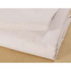 Bed Sheet Global Select™ Flat 66 W X 104 L Inch White / White Hem 55% Cotton / 45% Polyester Reusable, 1/EA