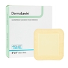 Foam Dressing DermaLevin 4" x 4" Square Adhesive Sterile
