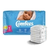 Baby Diaper Comfees Tab Closure Size 1 Disposable