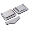 Cover Hydrocollator® Terry, Neck Contour, Hook and Loop Closure, Gray, Washable, 18 X 25 Inch