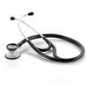 Cardiology Stethoscope Adscope® 606 Black 1-Tube 19 Inch Tube Double Sided Chestpiece, 1/EA
