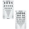 EYE CHART POCKET CARD LEA